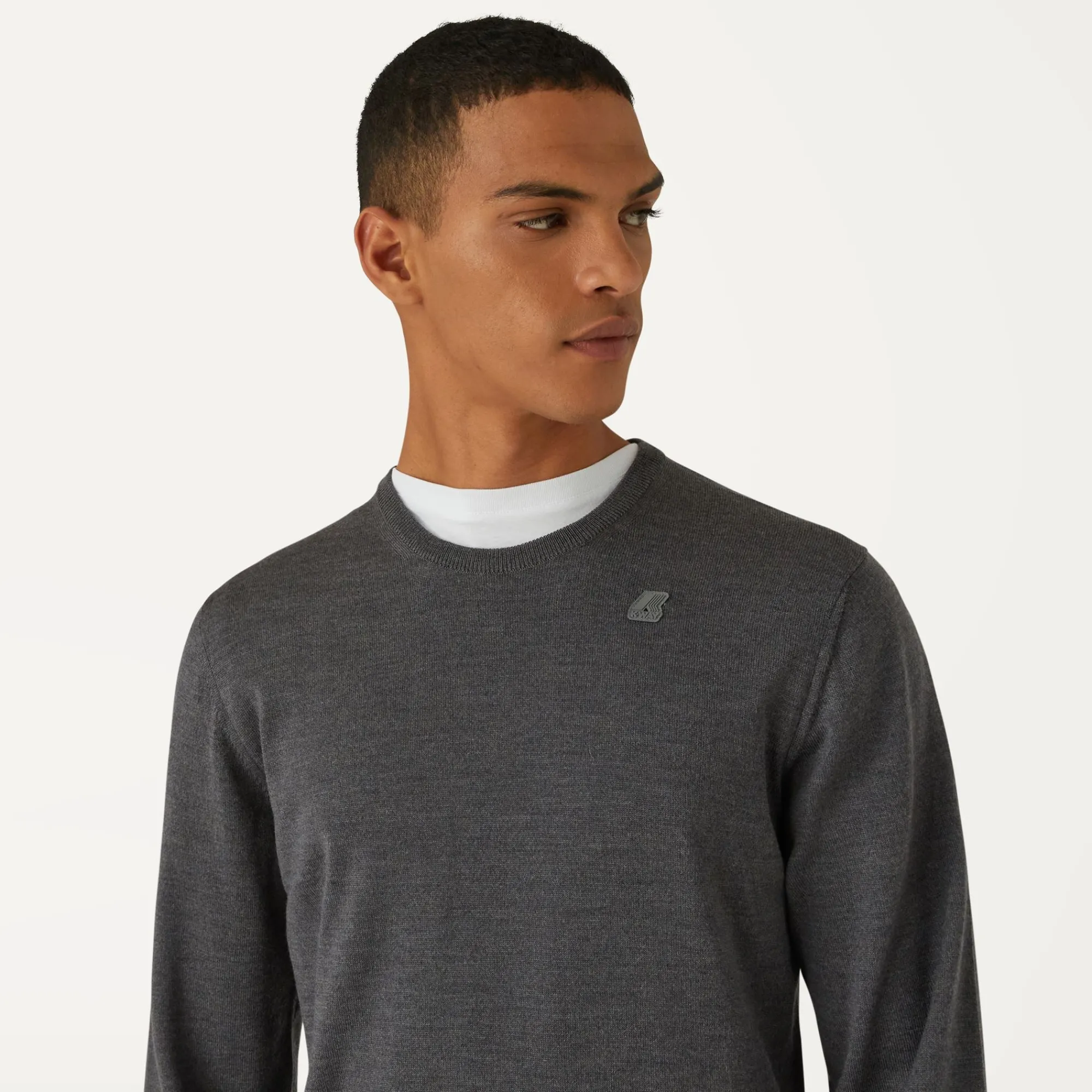 New K-Way SEBASTIEN MERINO Greymdmel