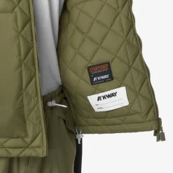 Outlet K-Way SHIBAR ECO LIGHT WARM Greensphagnum