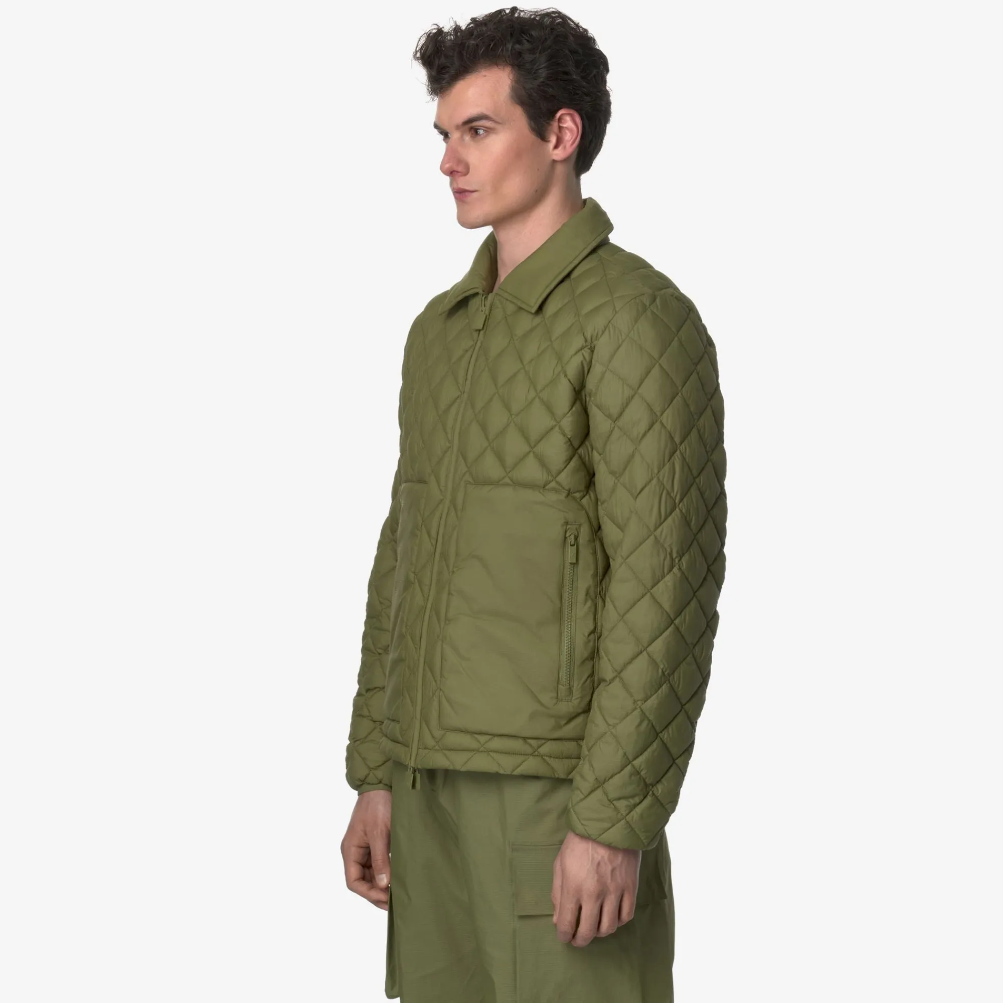 Outlet K-Way SHIBAR ECO LIGHT WARM Greensphagnum