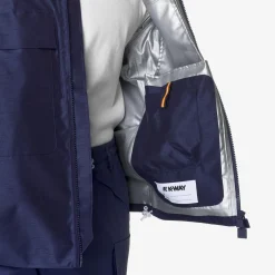 K-Way SHIREV SHANTUNG Bluemdcobaltshantung