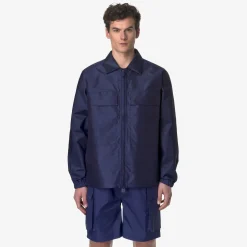 K-Way SHIREV SHANTUNG Bluemdcobaltshantung