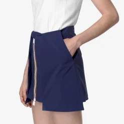 Sale K-Way SHOKIEL POCKETS BONDED JERSEY Bluemdcobalt-grey