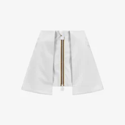 Discount K-Way SHOKIEL POCKETS BONDED JERSEY White-grey