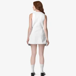 Discount K-Way SHOKIEL POCKETS BONDED JERSEY White-grey