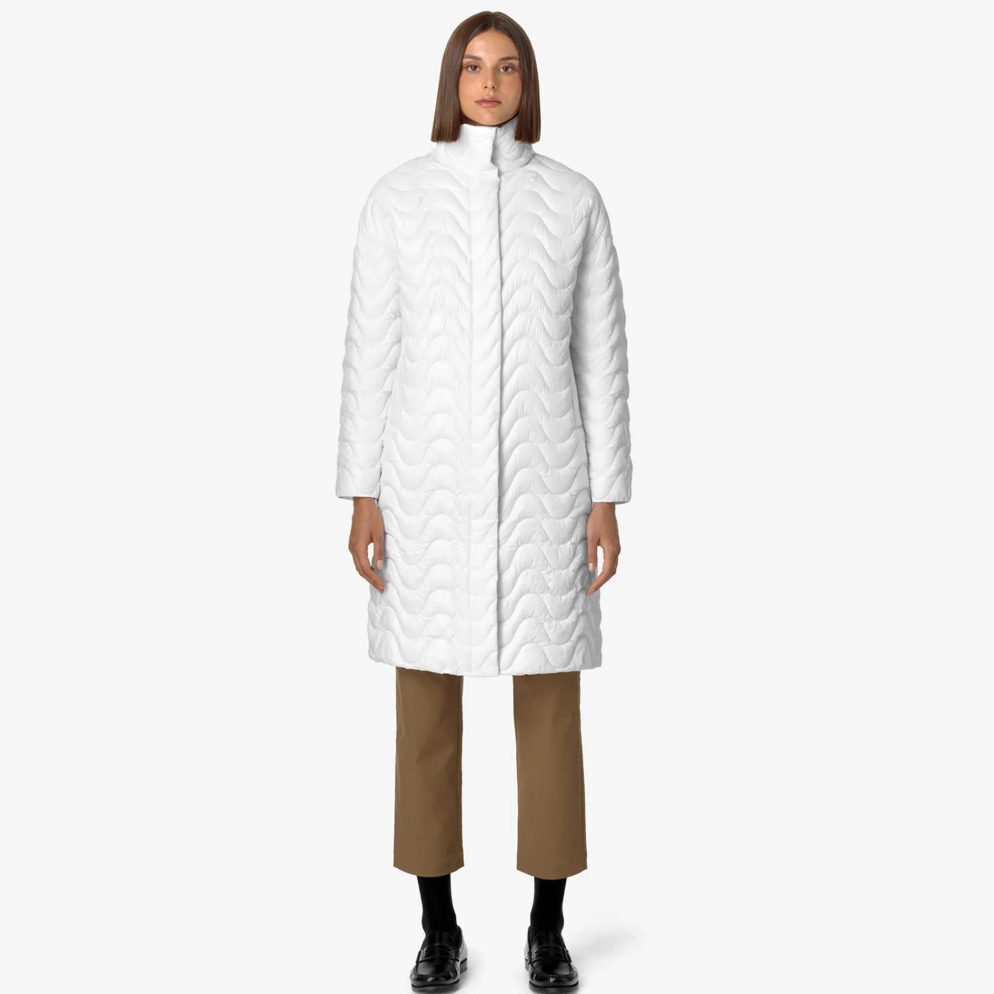 New K-Way SONJA QUILTED WARM Whitegardenia