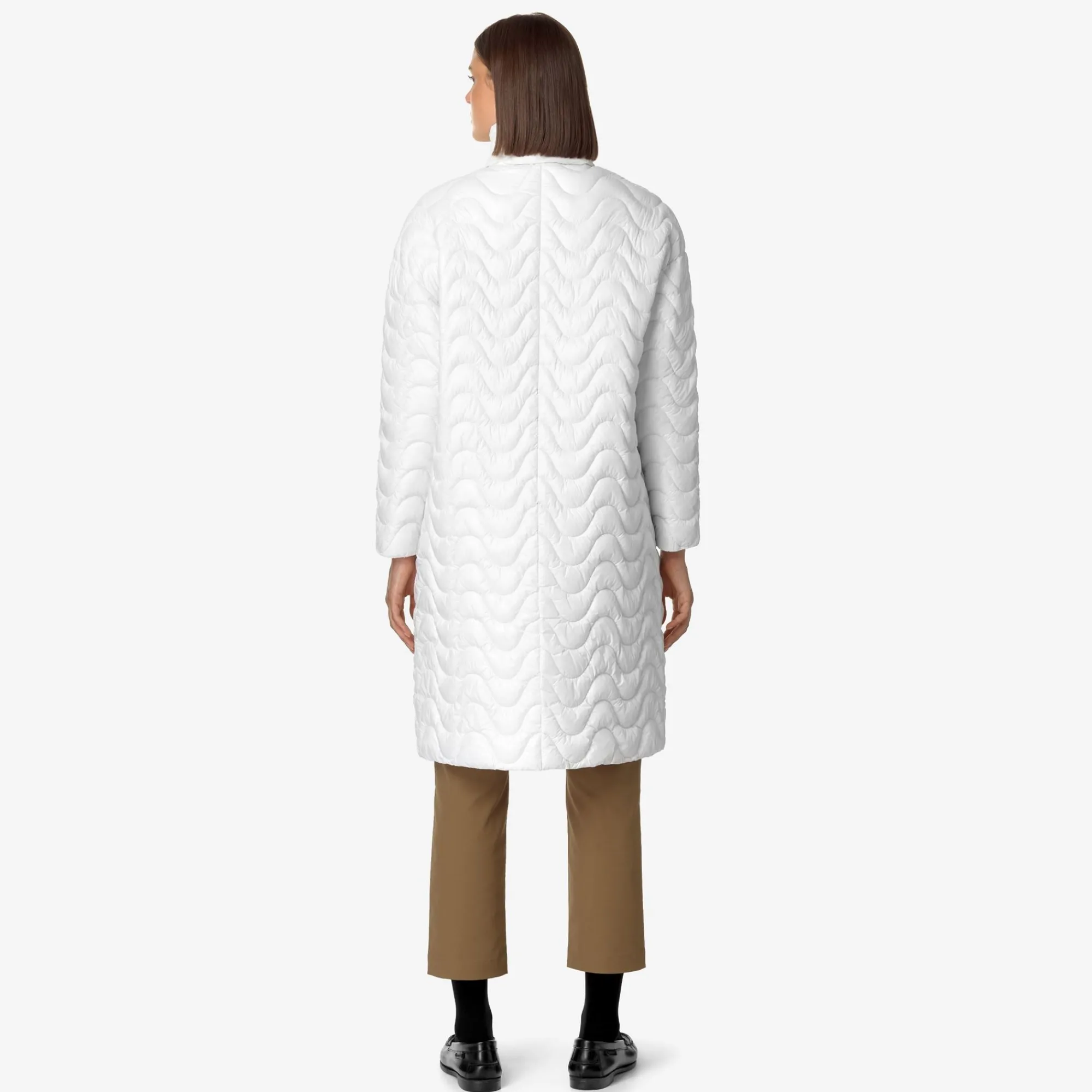 New K-Way SONJA QUILTED WARM Whitegardenia