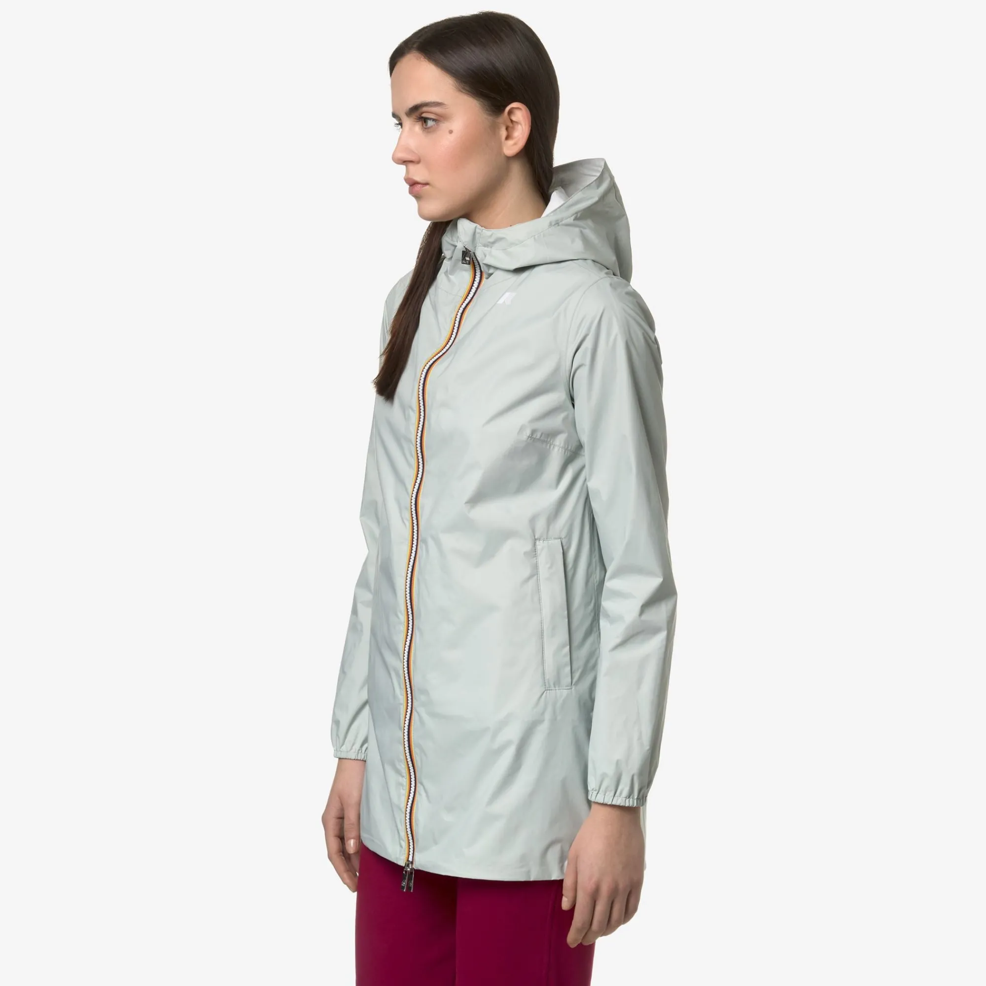 Best K-Way SOPHIE PLUS.2 REVERSIBLE Greys-white