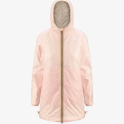 Hot K-Way SOPHIE PLUS.2 REVERSIBLE Beigelt-pink