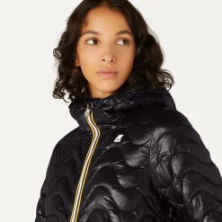 Clearance K-Way SOPHIE QUILTED WARM Blackpure