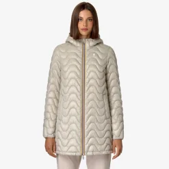 Best K-Way SOPHIE QUILTED WARM Beigegrey