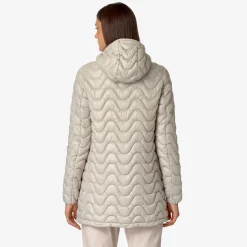 Best K-Way SOPHIE QUILTED WARM Beigegrey