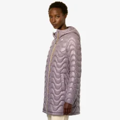 K-Way SOPHIE QUILTED WARM Violetdusty