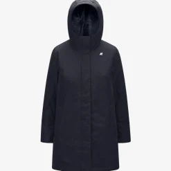 Sale K-Way SOPHIE SOFT TOUCH MARMOTTA Blued-bluea