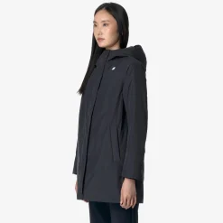 Sale K-Way SOPHIE SOFT TOUCH MARMOTTA Blued-bluea