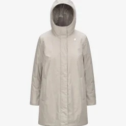 Hot K-Way SOPHIE SOFT TOUCH MARMOTTA Beigeg-greyb