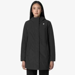 Discount K-Way SOPHIE SOFT TOUCH MARMOTTA Blackp-bluea