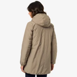 Sale K-Way SOPHIE ST THERMO REVERSIBLE Beiget-pinka