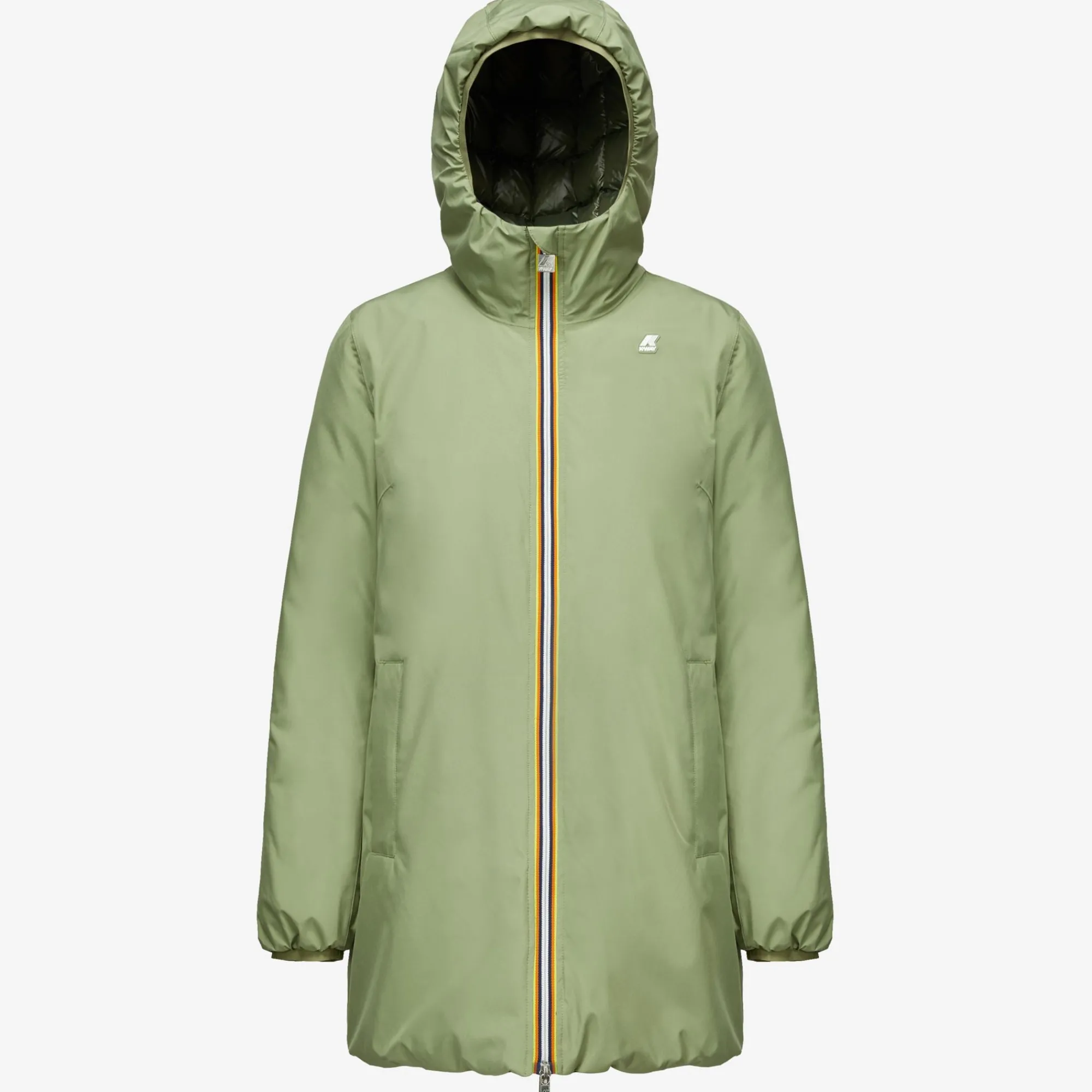 Outlet K-Way SOPHIE ST THERMO REVERSIBLE Greens-greenb