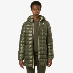 Outlet K-Way SOPHIE ST THERMO REVERSIBLE Greens-greenb