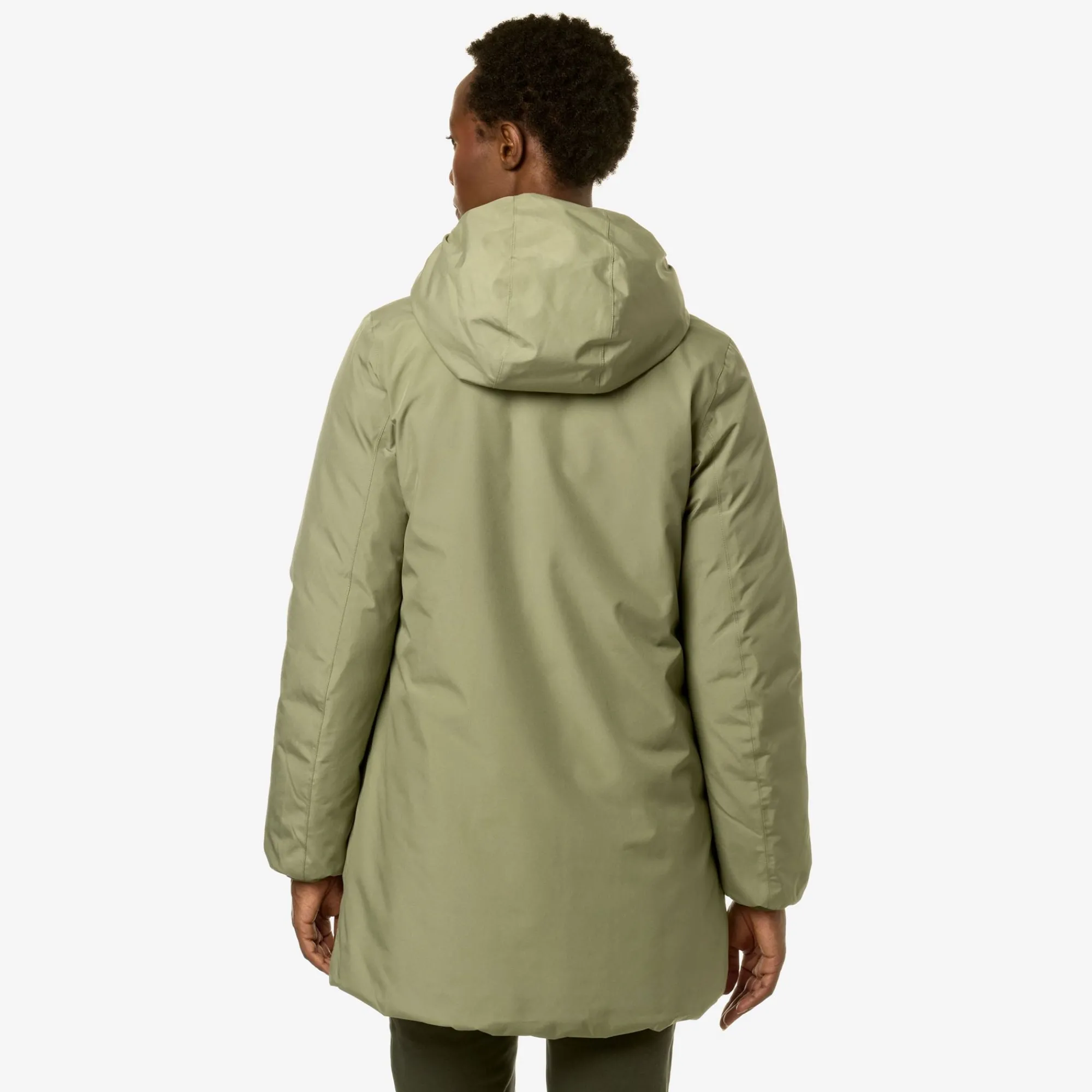 Outlet K-Way SOPHIE ST THERMO REVERSIBLE Greens-greenb