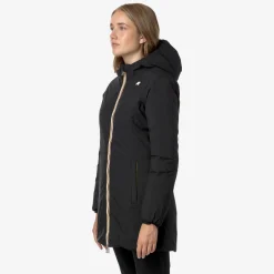 New K-Way SOPHIE ST THERMO REVERSIBLE Blackp-pinkt