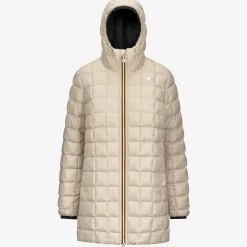 Clearance K-Way SOPHIE ST THERMO REVERSIBLE Blackp-beigeg