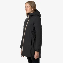 Clearance K-Way SOPHIE ST THERMO REVERSIBLE Blackp-beigeg