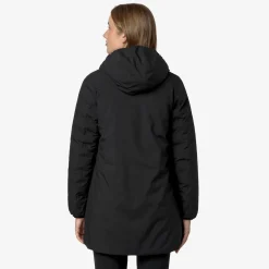 Clearance K-Way SOPHIE ST THERMO REVERSIBLE Blackp-beigeg