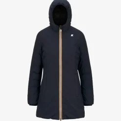 Best K-Way SOPHIE ST THERMO REVERSIBLE Bluedepth-blackpure