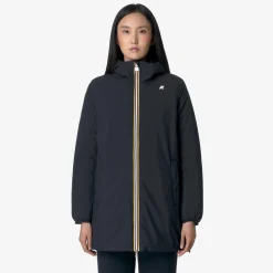 Best K-Way SOPHIE ST THERMO REVERSIBLE Bluedepth-blackpure