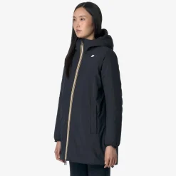 Best K-Way SOPHIE ST THERMO REVERSIBLE Bluedepth-blackpure