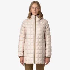 Discount K-Way SOPHIE ST THERMO REVERSIBLE Brownc-pinkt