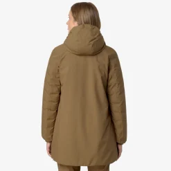 Discount K-Way SOPHIE ST THERMO REVERSIBLE Brownc-pinkt