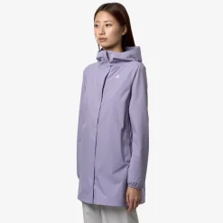 Discount K-Way SOPHIE STRETCH DOT Violetglicine