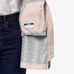 New K-Way SOPHIE STRETCH DOT Pinkgardenia