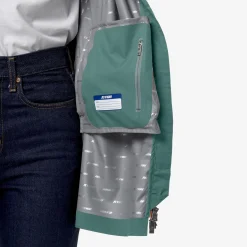 Hot K-Way SOPHIE STRETCH DOT Greenpalm