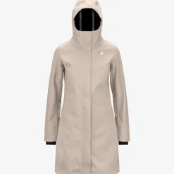 K-Way STEPHY BONDED Beigeg-blued