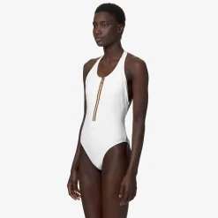 Outlet K-Way Sylvie Beach White