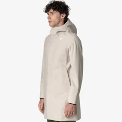 K-Way THOMAS BONDED Beigeg-blued