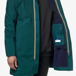 Best K-Way THOMAS BONDED Greenp-blued