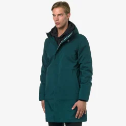 Best K-Way THOMAS BONDED Greenp-blued