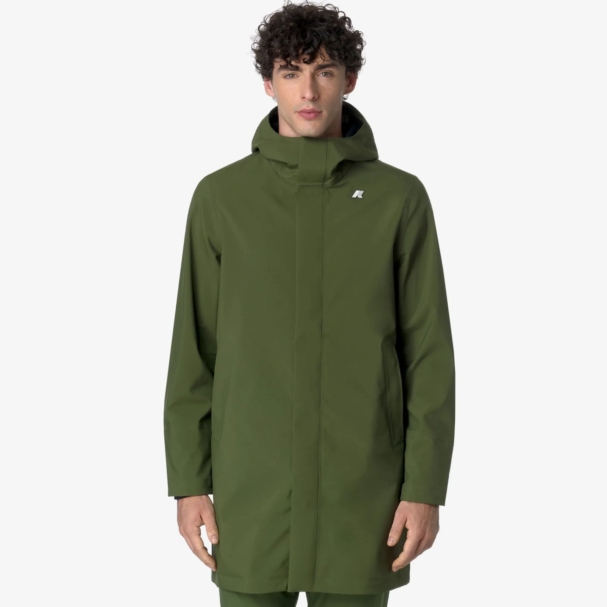 Hot K-Way THOMAS BONDED Greenc-blued