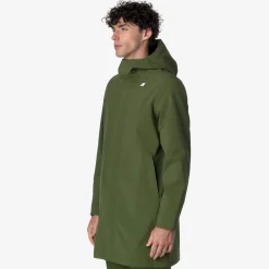 Hot K-Way THOMAS BONDED Greenc-blued