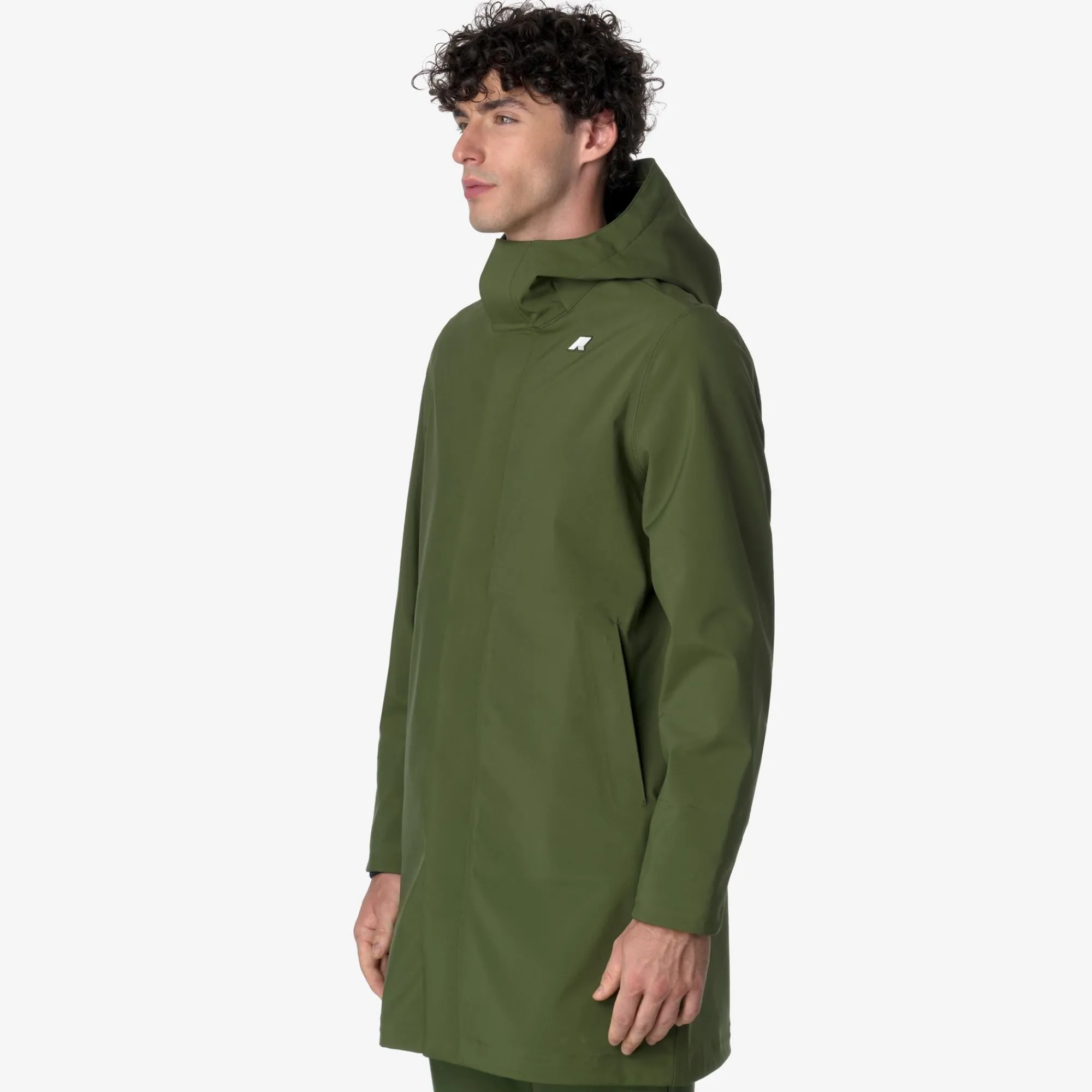 Hot K-Way THOMAS BONDED Greenc-blued