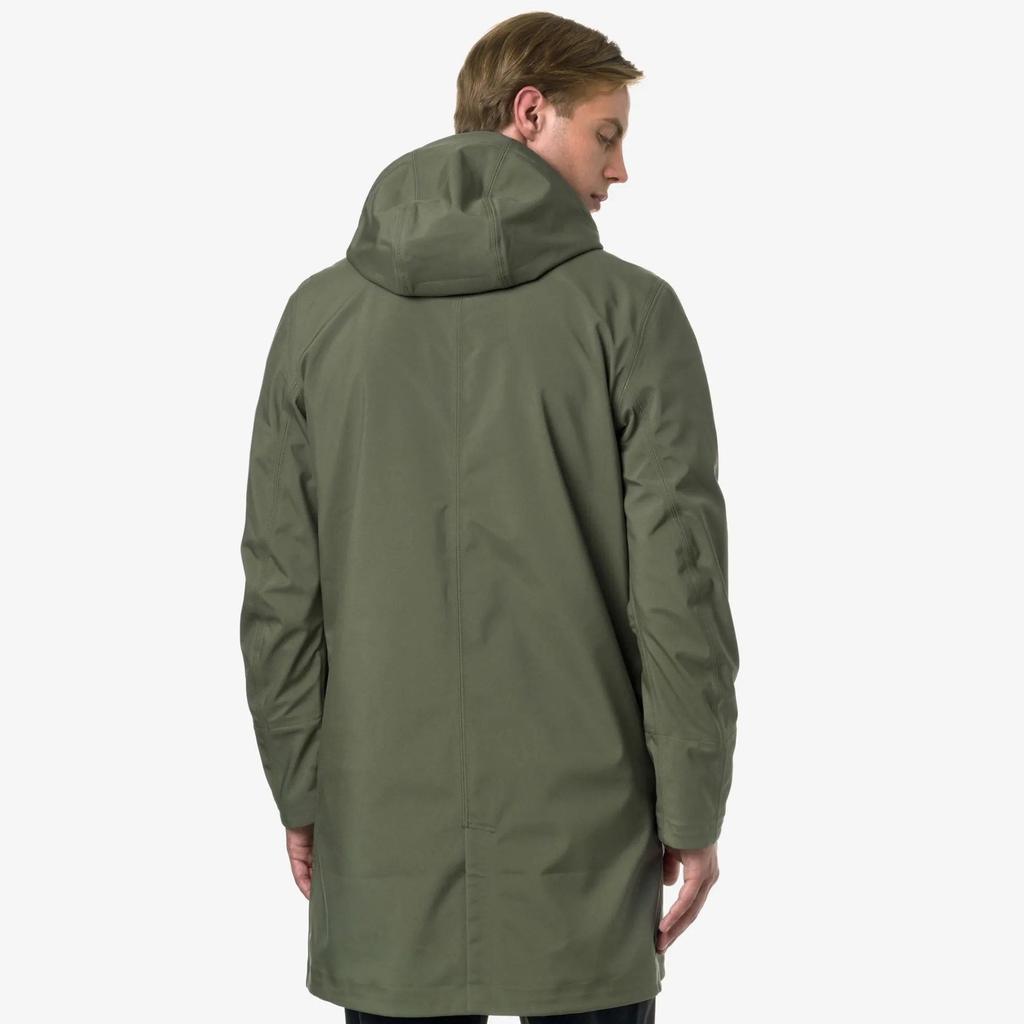 Outlet K-Way THOMAS BONDED Greenb-bluedepth