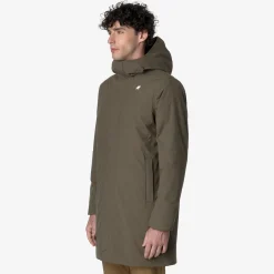 K-Way THOMAS WARM OTTOMAN Browngreenish