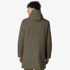 K-Way THOMAS WARM OTTOMAN Browngreenish