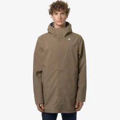 Sale K-Way TOMMY BONDED JERSEY Beigetaupe