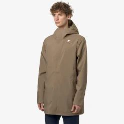 Sale K-Way TOMMY BONDED JERSEY Beigetaupe