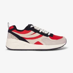 Clearance K-Way TRAINING 3.0 LACES Red-ltgray-white-blunavy